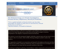 Tablet Screenshot of mckenziepi.com